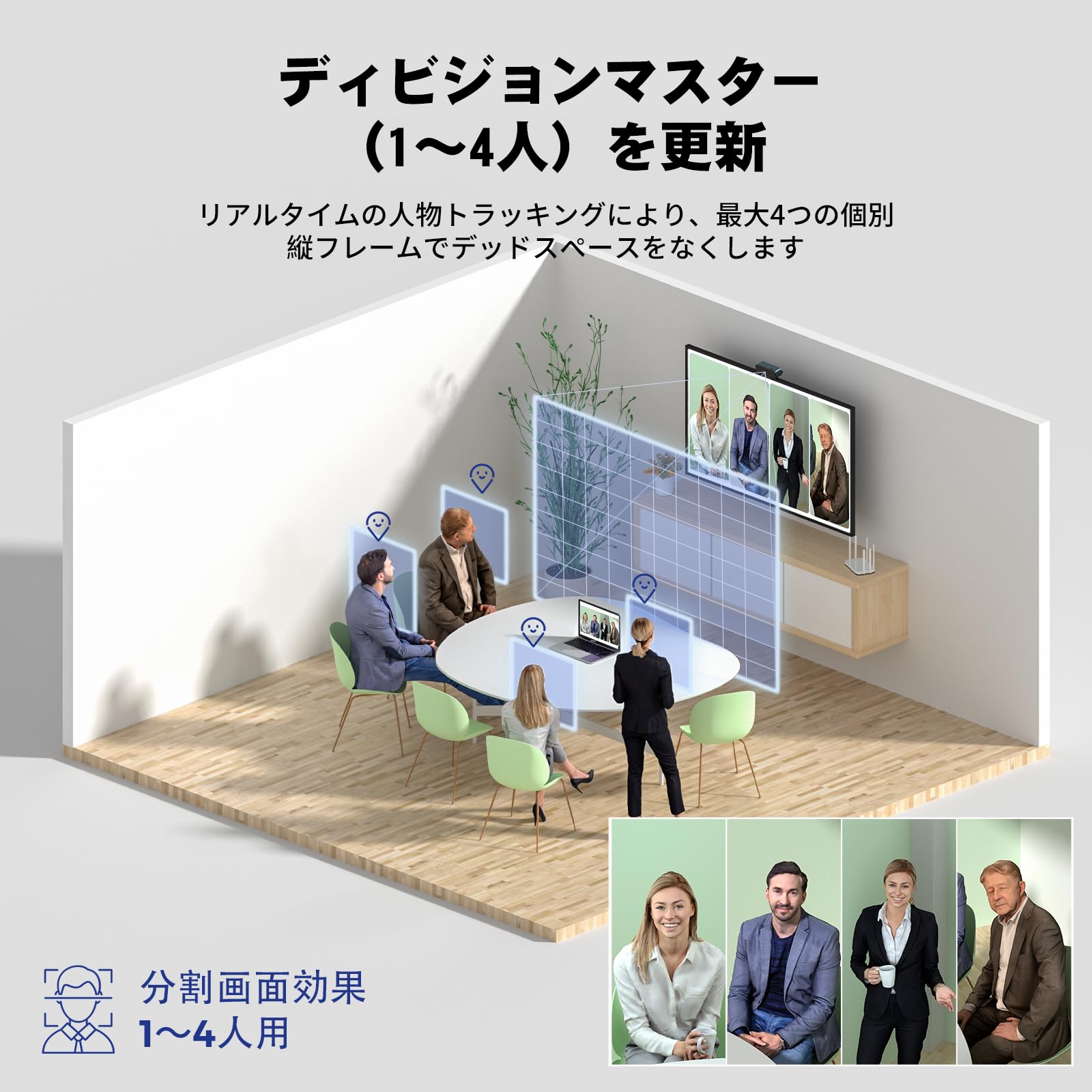 Amazon.co.jp: COOLPO ウェブカメラ、4K 会議用カメラ、Webカメラ 4K