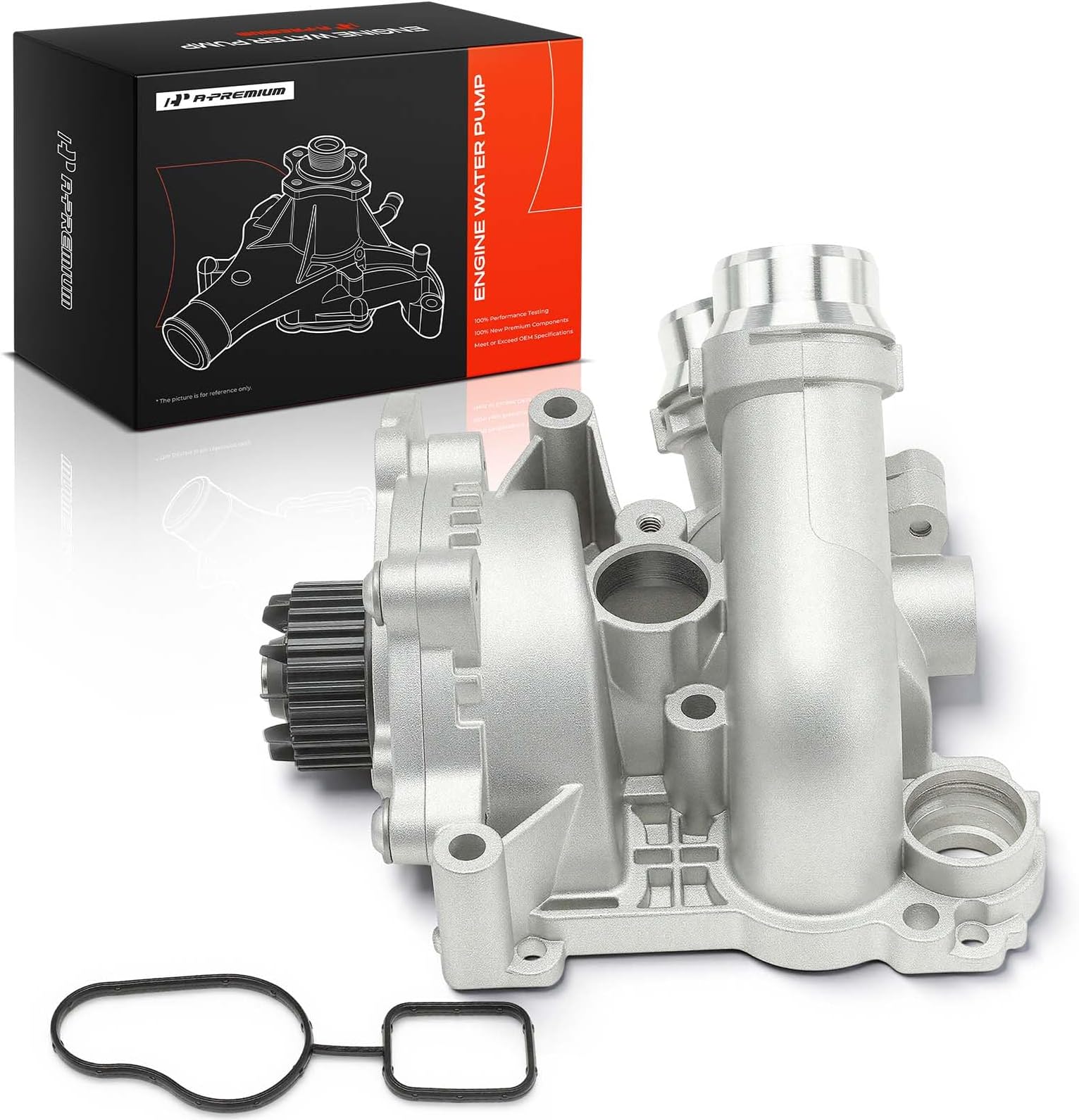 A-Premium Engine Water Pump (L4 2.0L) Compatible with Volkswagen, Audi