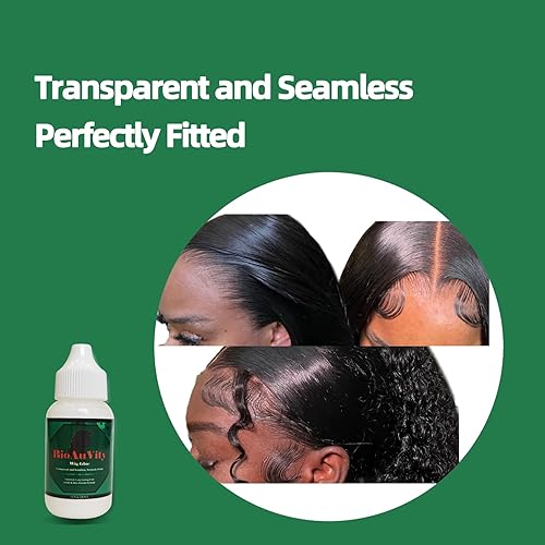 Miniatura 13 de Lace Glue Adhesive and Wig Glue for Lace Front Wigs - Waterproof & Sweat Proof, Strong Hold, Transparent & Seamless, Gentle Formula