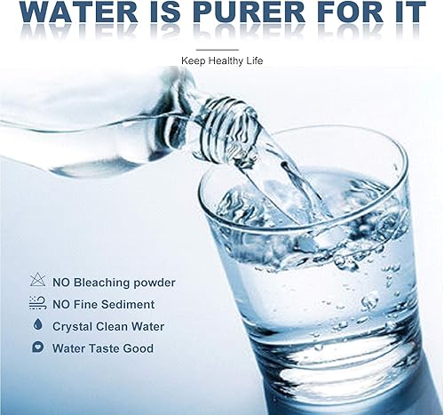 Miniatura 5 de Membrane Solutions Cartucho de polipropileno para heridas de sedimentos de 1 micrón, 2.5 pulgadas de diámetro exterior x 20 pulgadas de longitud,