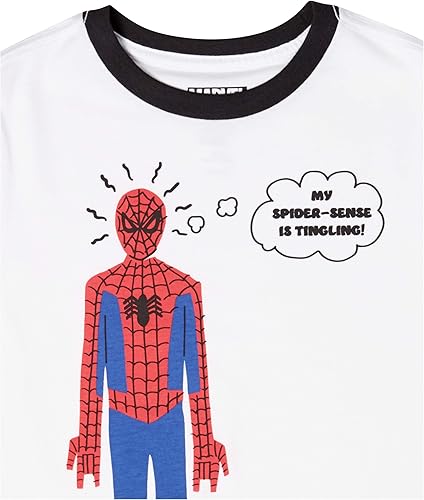 Miniatura 6 de Tienda Essentials Disney Marvel Star Wars Camisetas de manga corta para niños y bebés (anteriormente Spotted Zebra), Multipacks