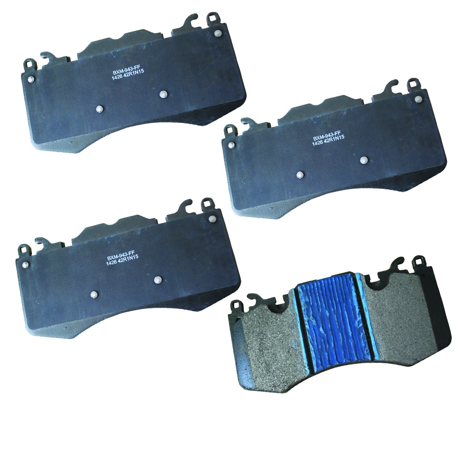 Bendix Premium SBM1426 Semi-Metallic Front Brake Pads for Land Rover Defender 90 2021, Defender 110 2021, Discovery 2021, Range Rover 2014-2010, Range Rover 2021-2016, Range Rover Sport 2022-2010