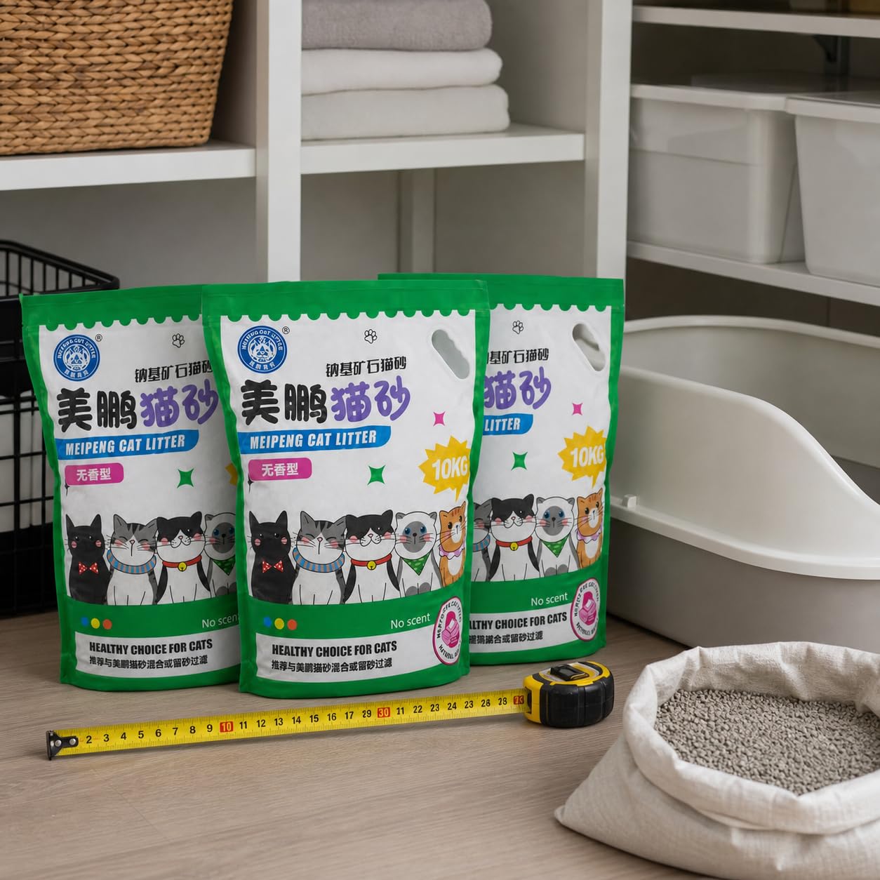 Lettiera per Gatti Bentonite