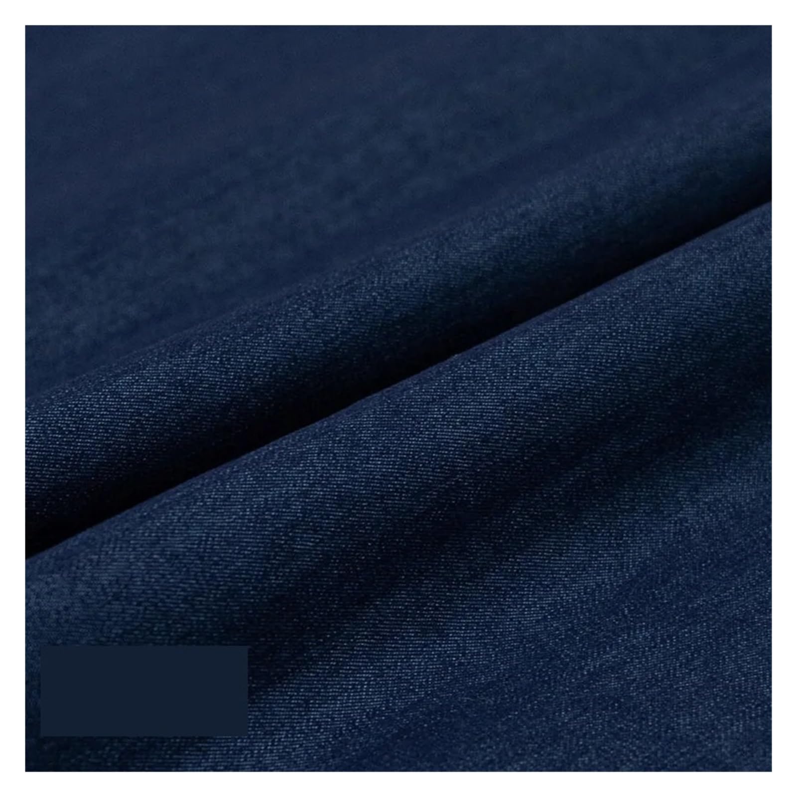 Tela Vaquera Tela vaquera elástica de poliéster y algodón 1 m, 2 3 for jeans, camisas, bolsos, bricolaje manualidades Tela De Costura(Elastic - dark blue,200cmX145cm)