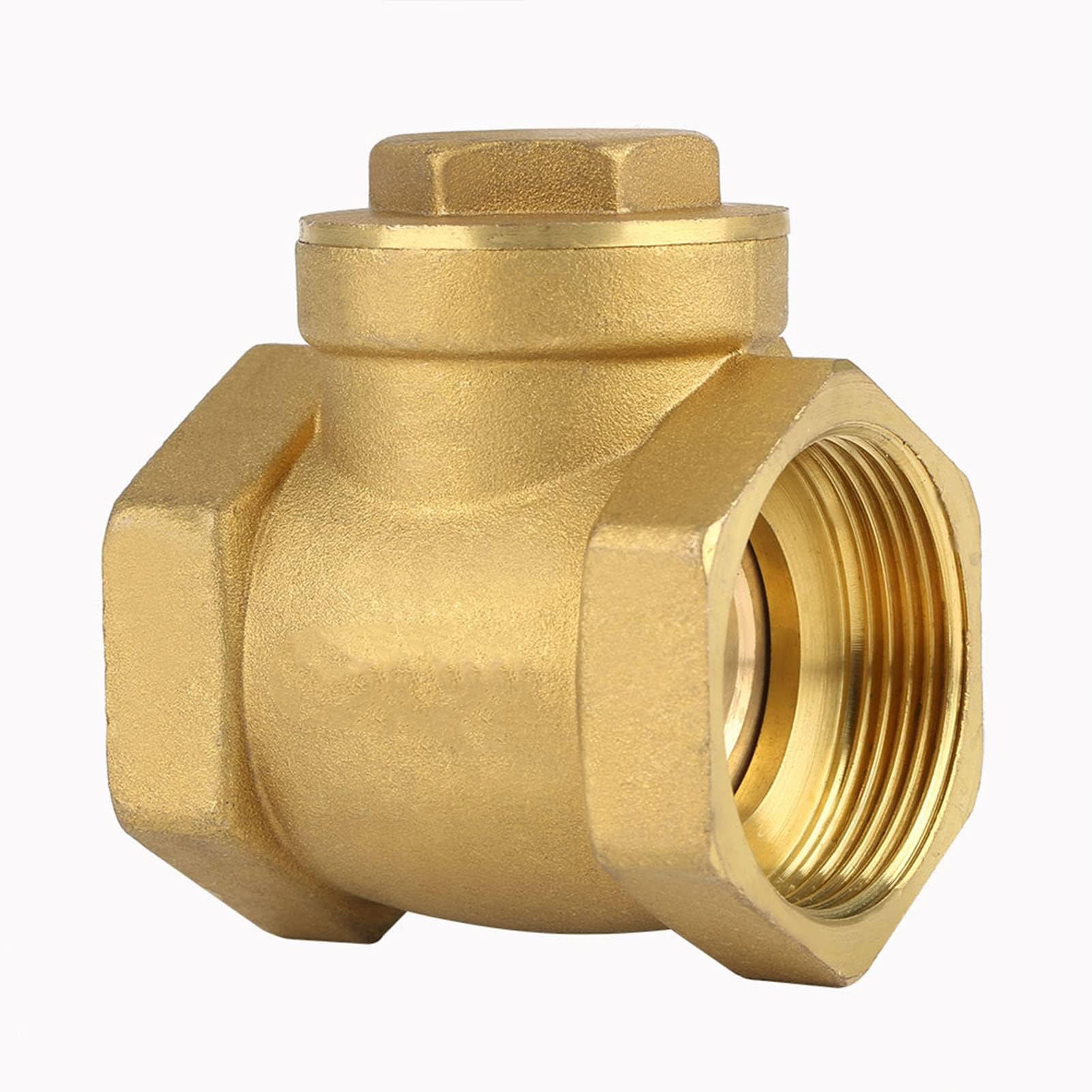 Clapet anti-retour 1-1/4 laiton DN32 blocage reflux eau réseau alimentation