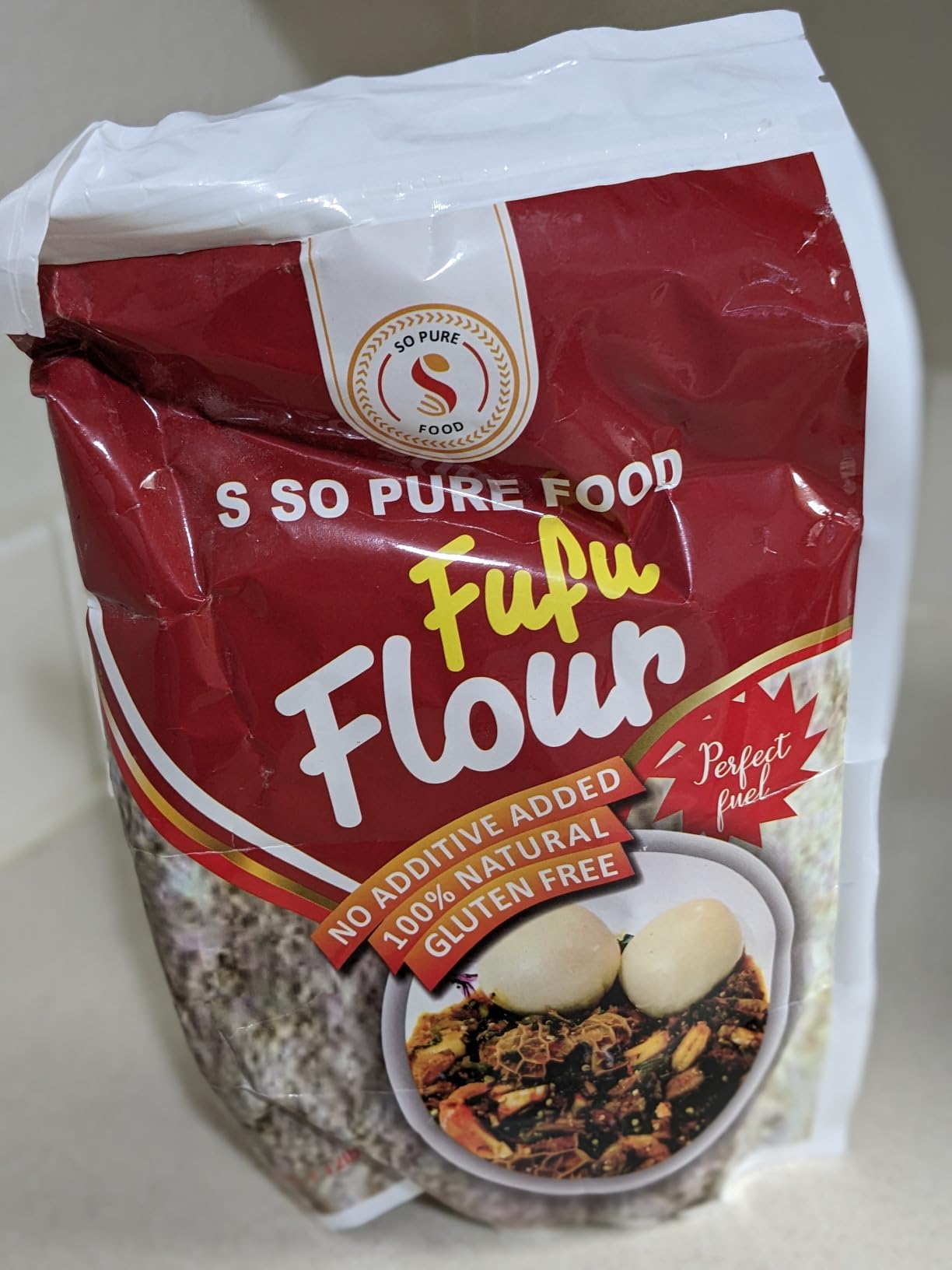 So Pure Fufu Flour, Fufu Mix, Fufu Flour African, Fufu African Food Fufu Powder