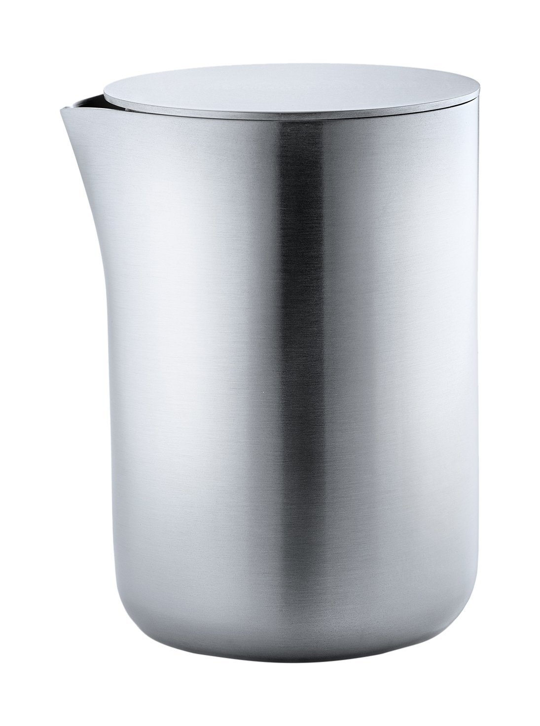 Blomus 63620 Milchkännchen mit Edelstahldeckel basic + 63621 Zuckerdose mit Edelstahldeckel basic