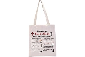G2TUP TV Show Inspired Gift I'm A Villian Tote Bag Klaus Mikaelson...