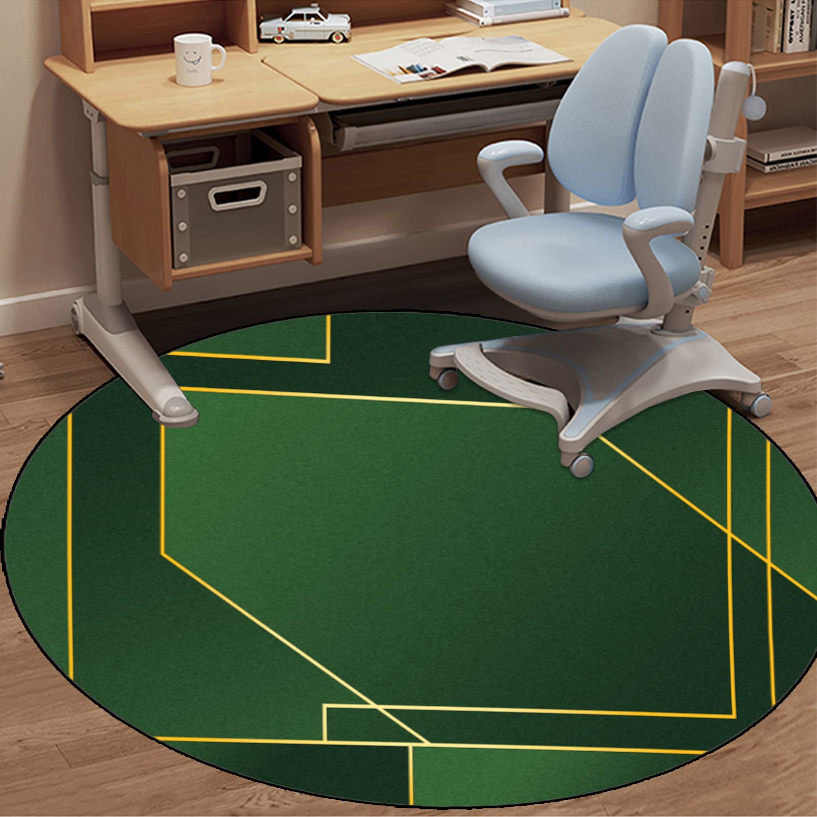 Alfombrilla antideslizante para sillas de oficina para suelos de madera dura, 160 cm, protector multiusos para sillas rodantes, sillas de juego y sillas de computadora