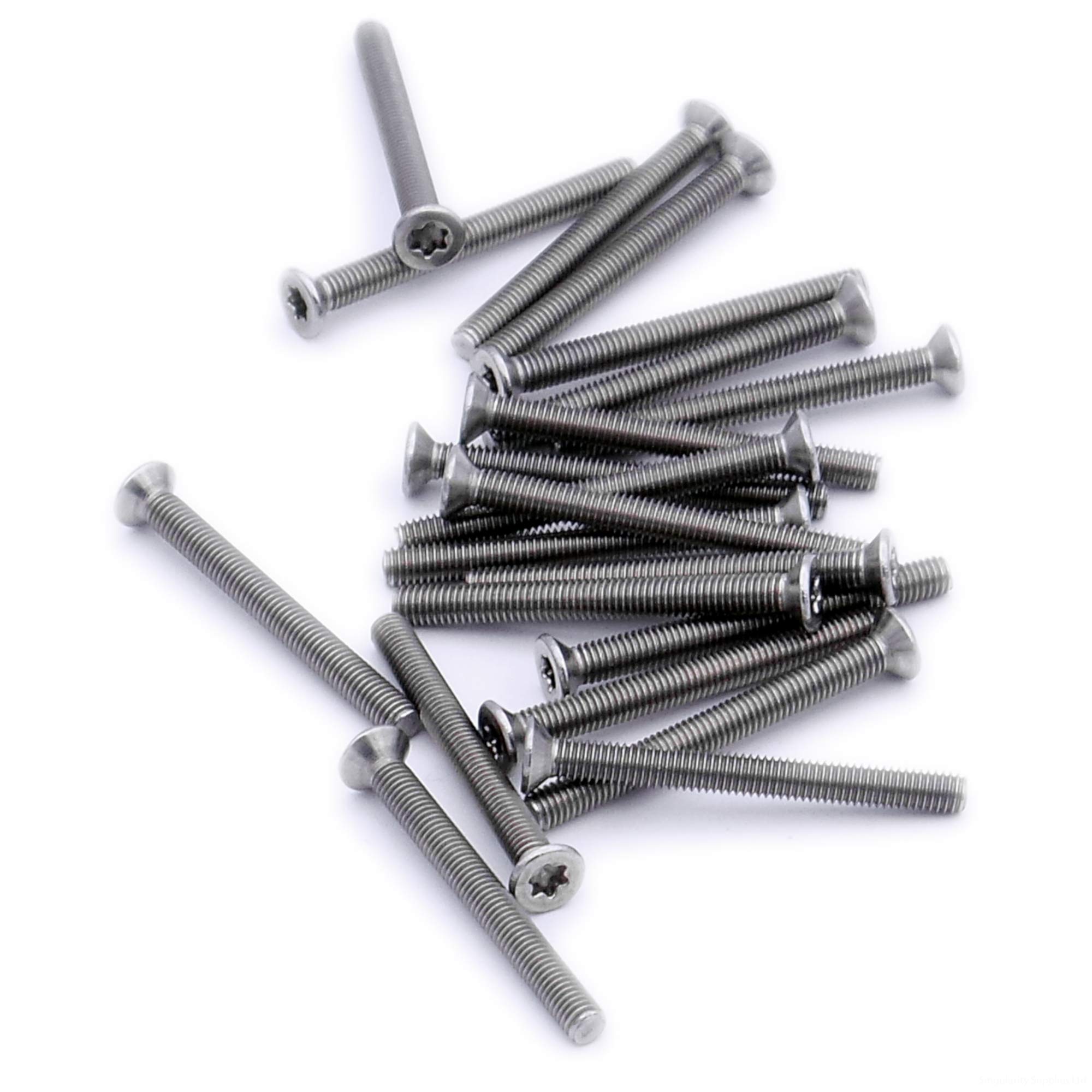 M3 (3mm x 8mm) TX Socket Countersunk Machine Screw (Bolt) - Stainless Steel (A2) (Pack of 20)