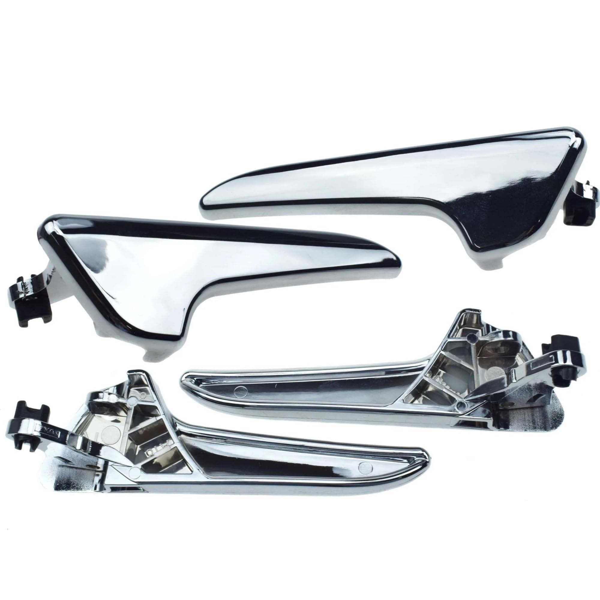Blnetu 4 Sides Kit Front Rear Lh Rh Inside Door Handle Pull For Mercedes For Benz W169 A150 A170 A180 A200 & W245 B150 B170 B180 B200 (4 Sides Kit)