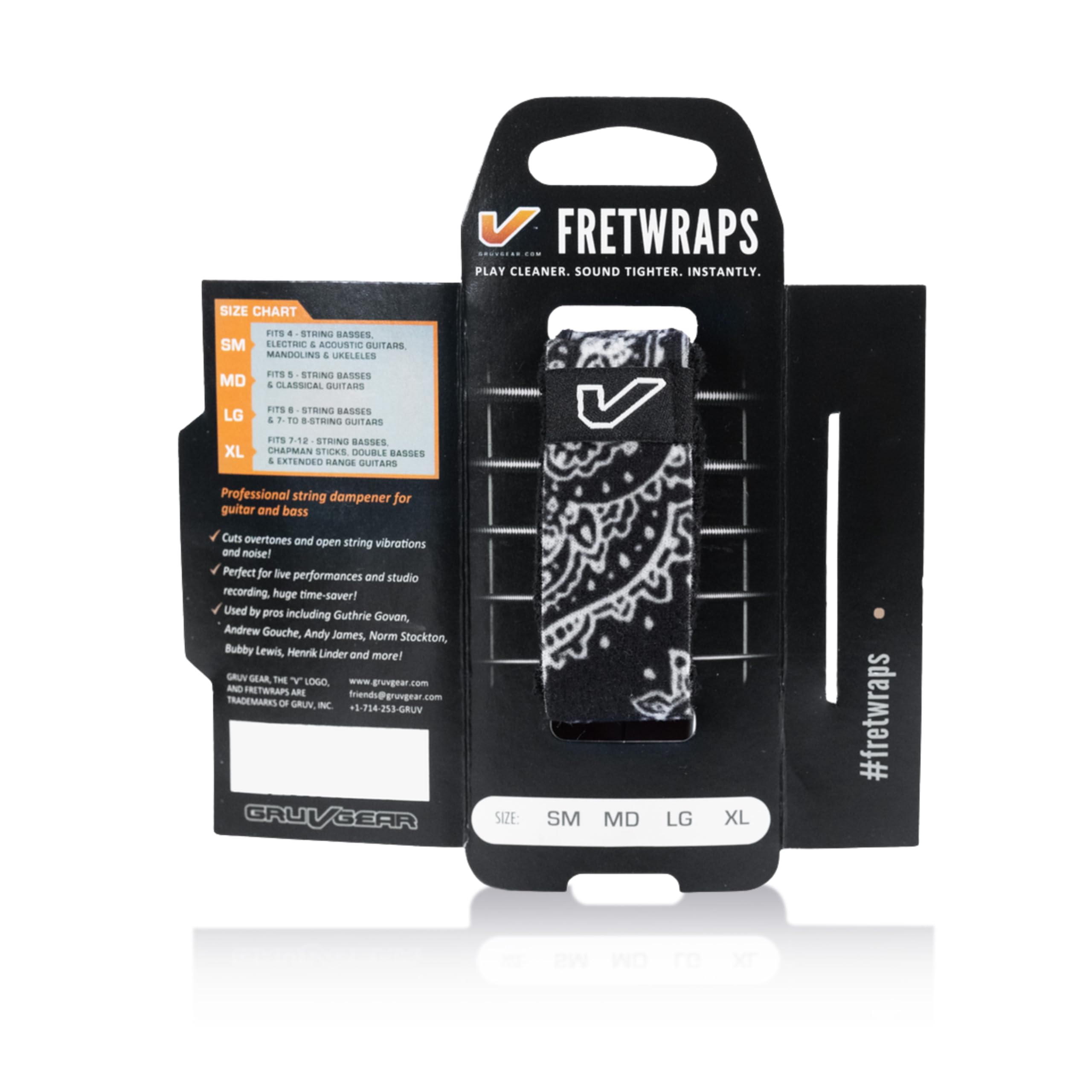 Gruv Gear グルーブギア FretWraps FW1-BNB-LG フレットラップス z2zed1b Amazon | Gruv Gear グルーブギア FretWraps FW1-BNB-LG フレット