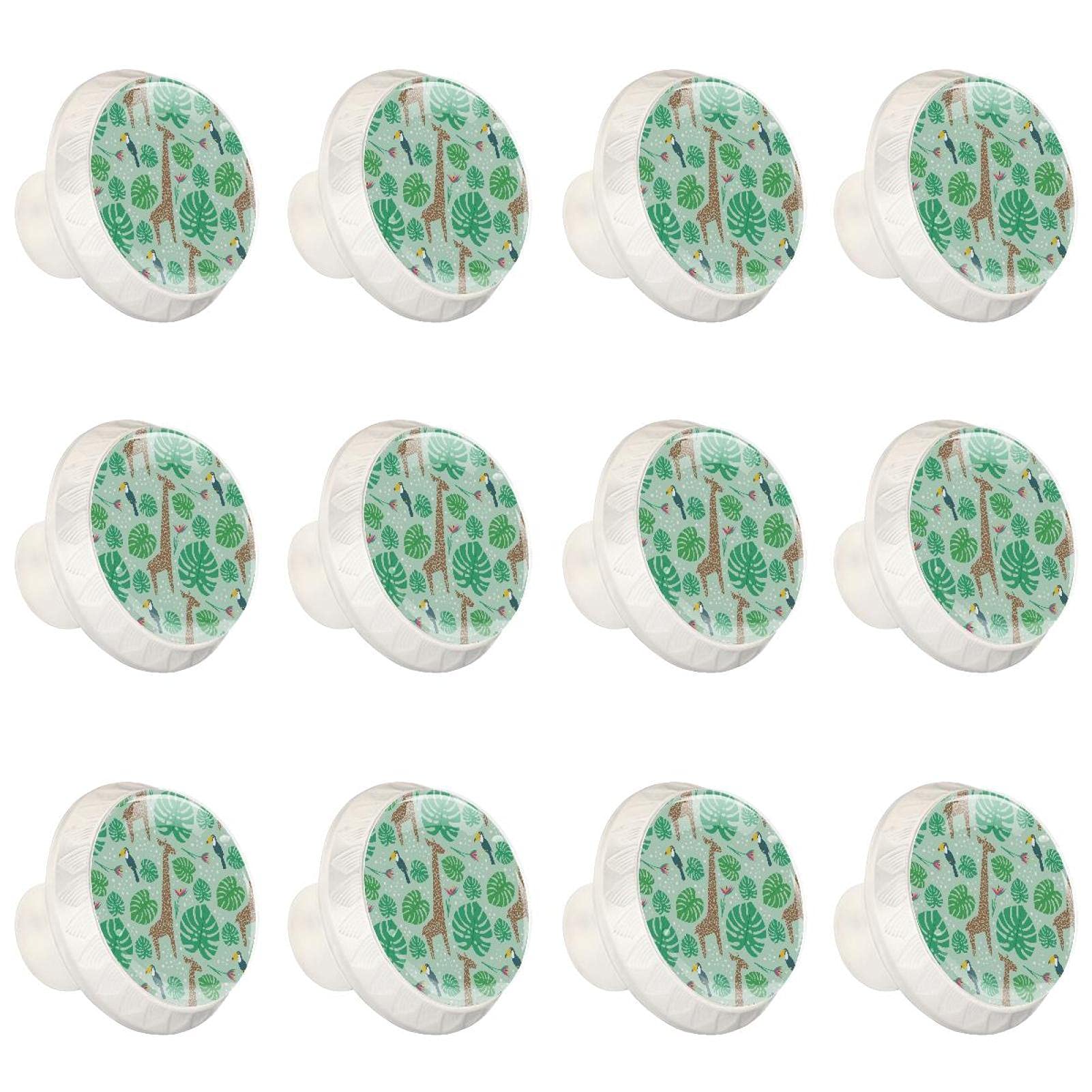 Boutons de cuisine girafe pour relooker une commode enfant et les tiroirs de placard