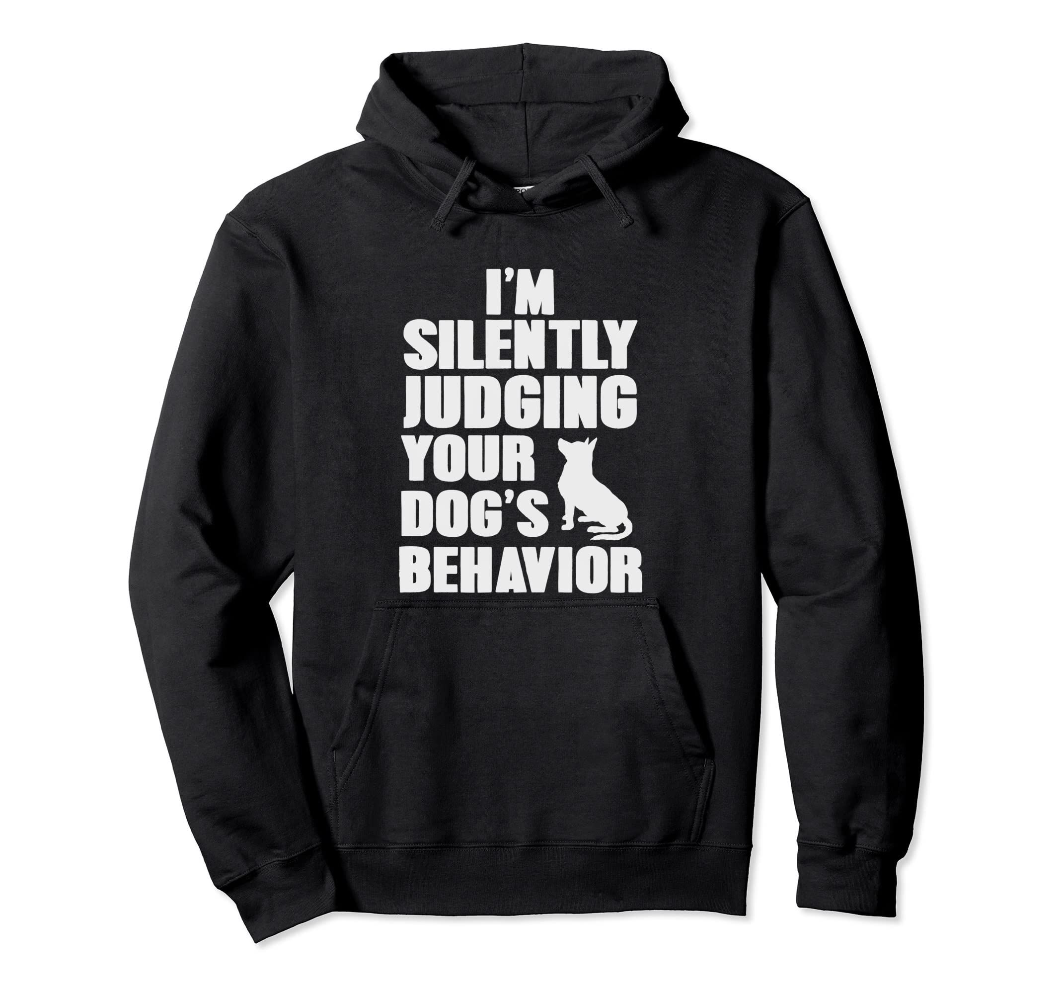 Dog Training Outfit For Dog Trainer Pullover Hoodie, Black, S