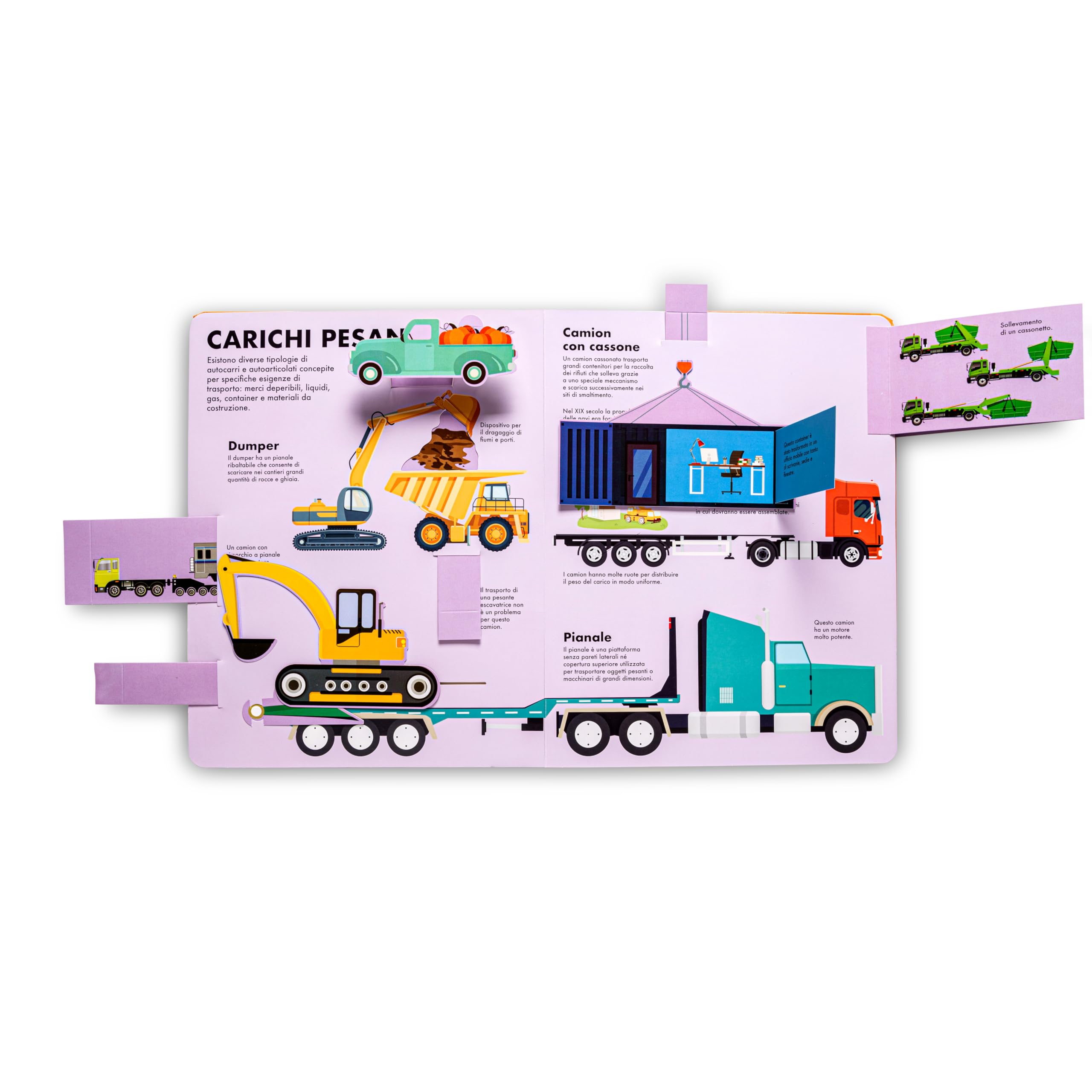Camion. Il libro dei flip-flap. Ediz. a colori