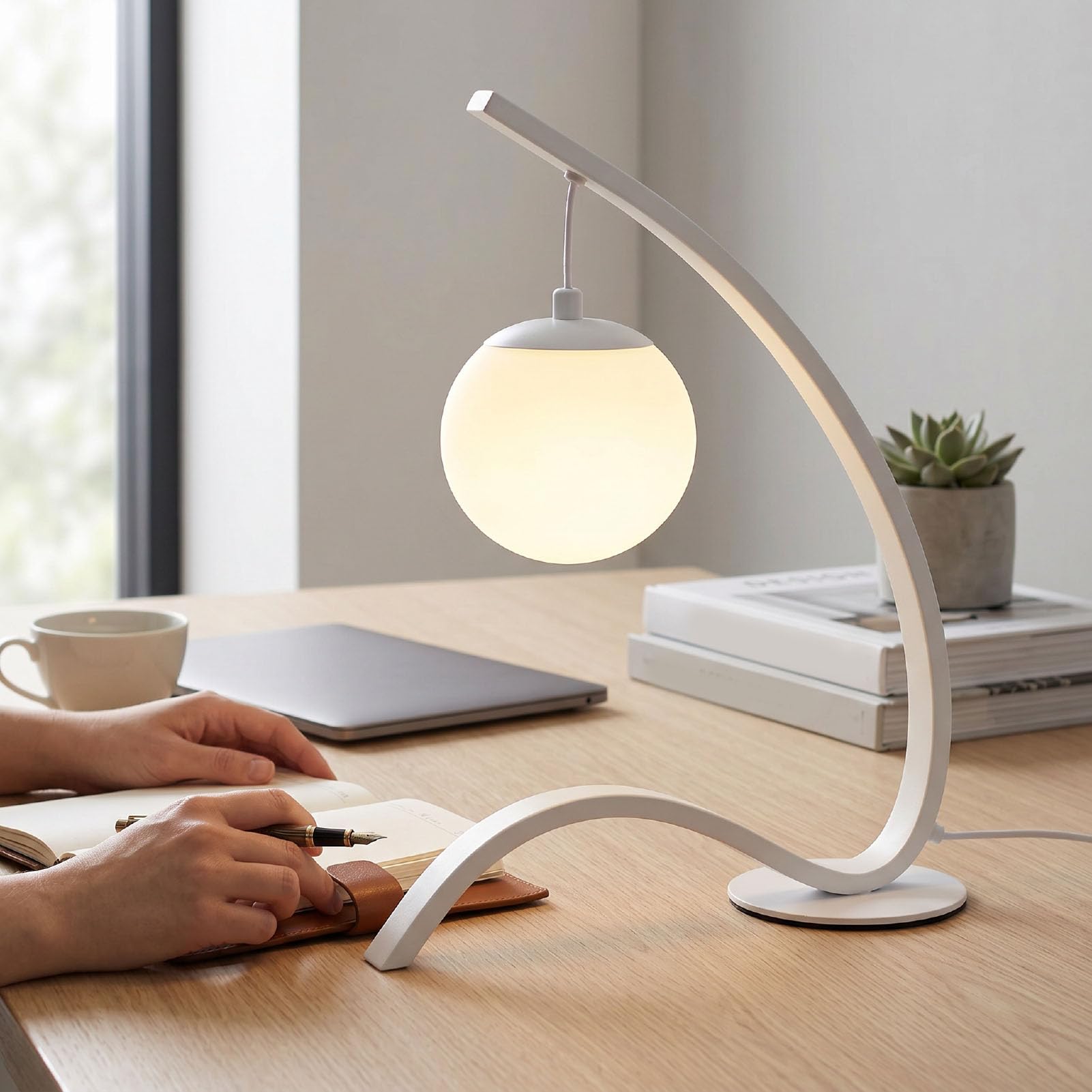 XUMIUZIY Lampada da Tavolo Antiriflesso Creativa, Lampada LED Comodino