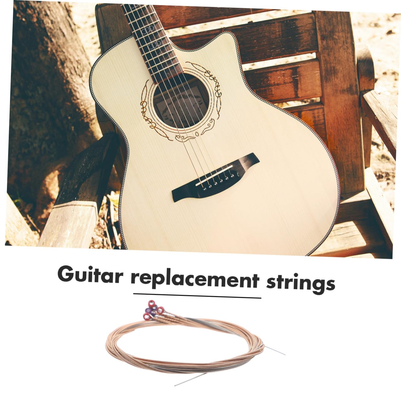 ifundom 30pezzi Per Chitarra Folk Professionali Per Chitarra Sostituzione Resistenti Per Musicisti