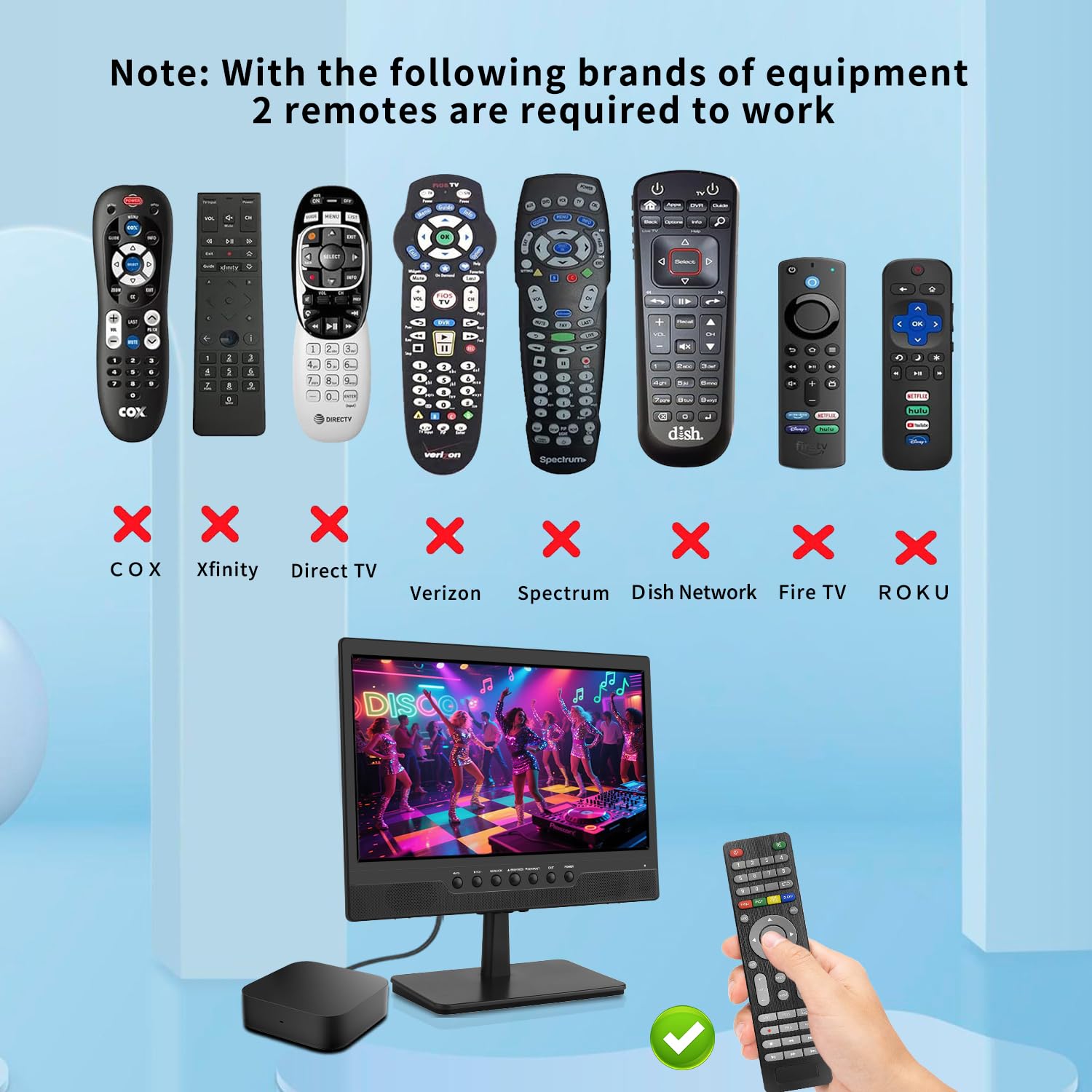 Amazon.com: Jexiop 14 inch Flat Screen TV,Small TV with Digital