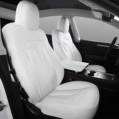 white leather seat protector