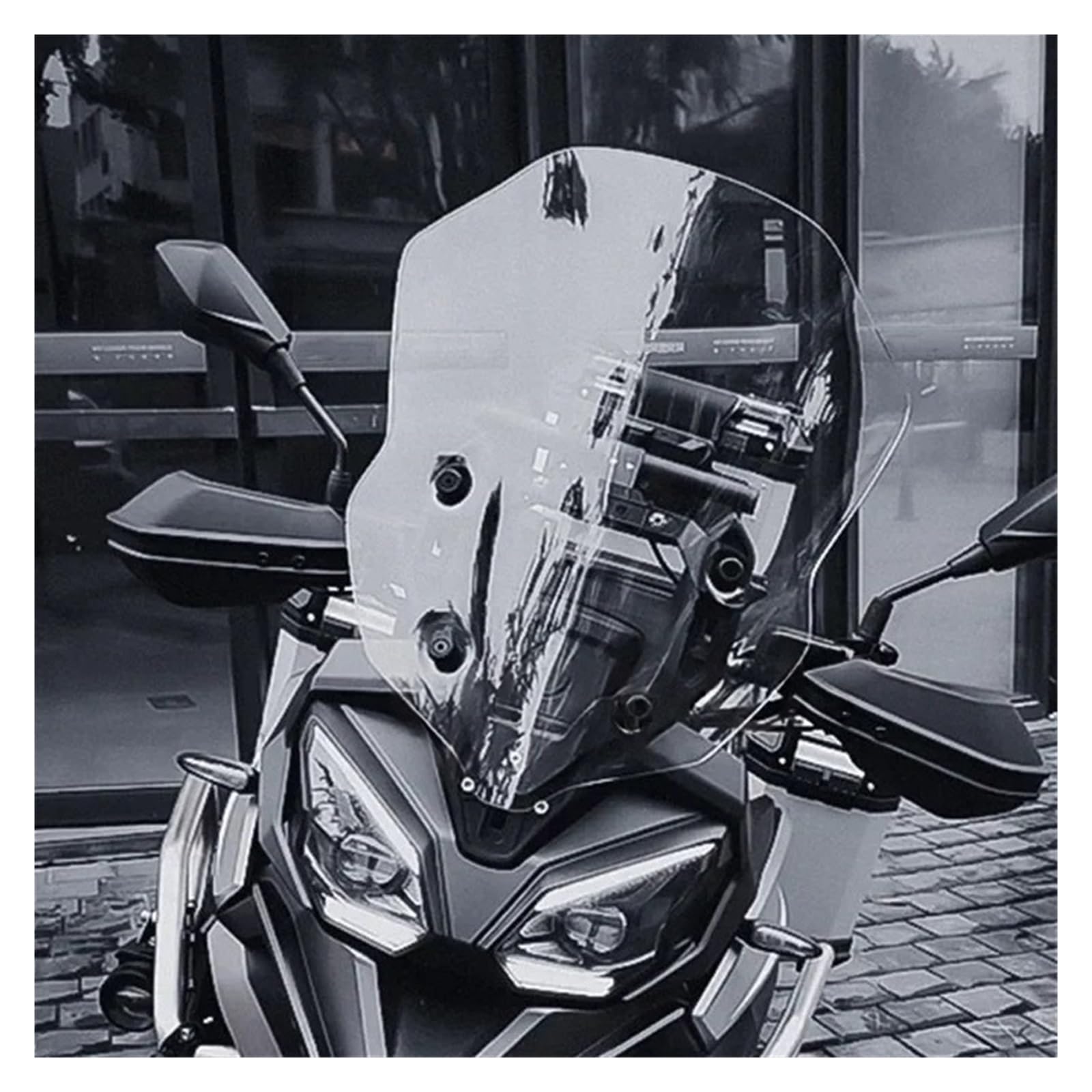 Carena deflettori moto Parabrezza Per Morbidelli T1002V Gaokin Hawk 1000, Accessori Per Parabrezza In Vetro Per Anteriore Per Moto