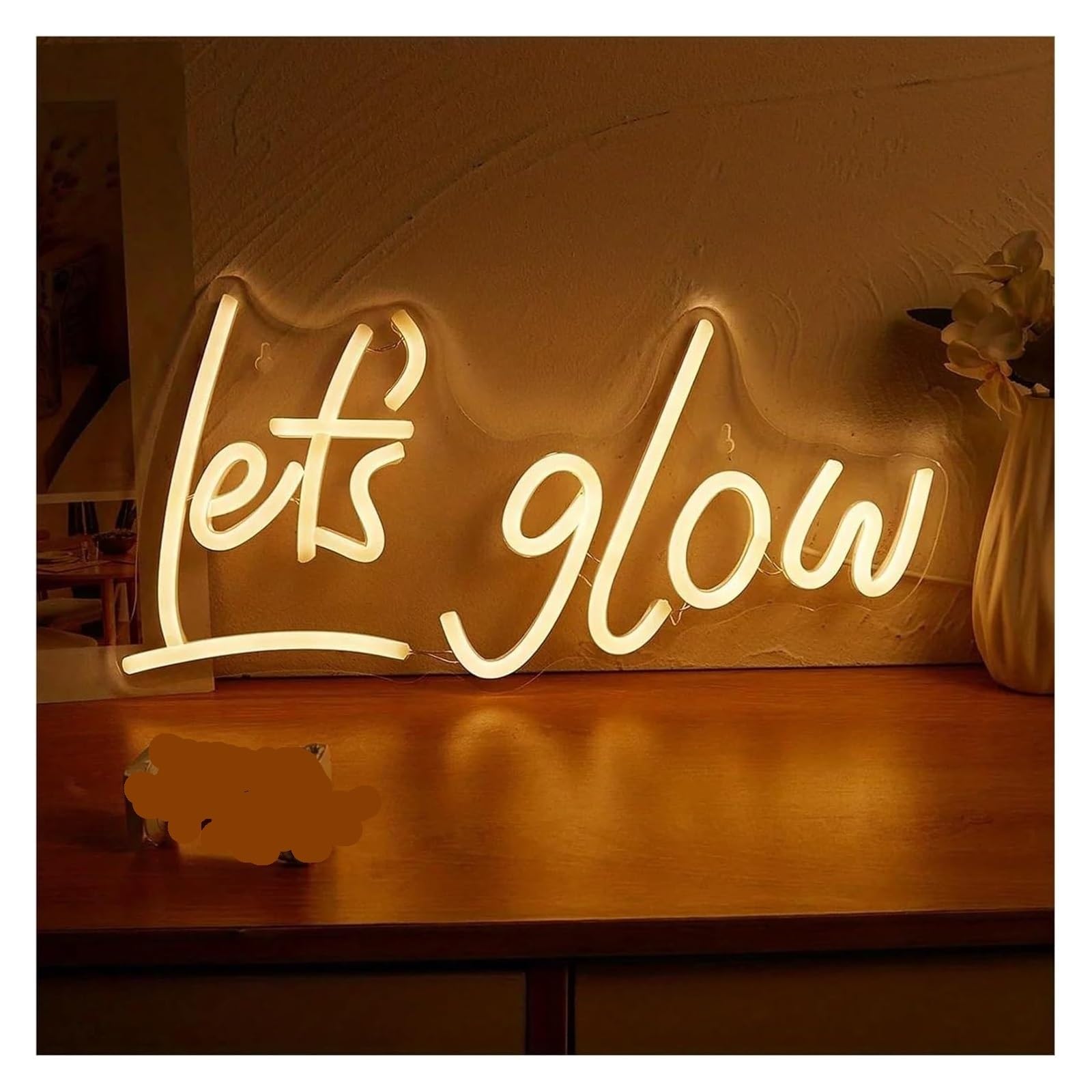 Lumières néon décoratives à LED lumineuses pour décoration murale festive - 3