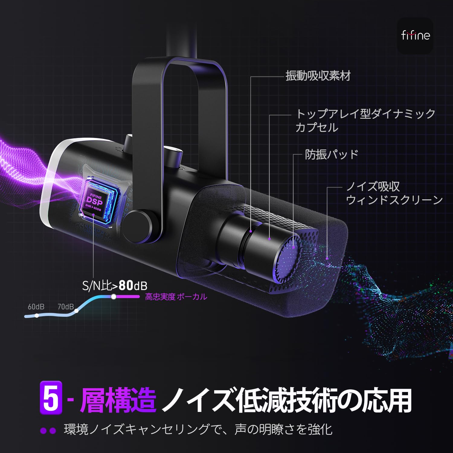Amazon.co.jp: XLR/USBダイナミックマイク+マイクアーム+ゲーミング