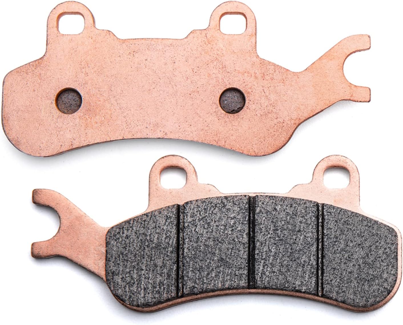 SuperATV Sintered Brake Pads for Can-Am Maverick Trail 700/800 / 1000, Sintered Copper Pads for Extreme Durability | Set of 4
