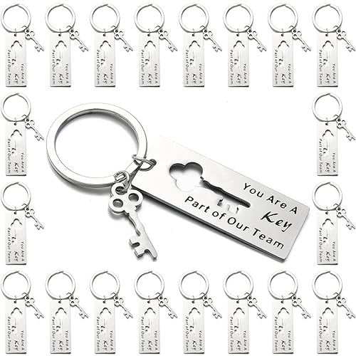 PHAETON 20PCS Employee Appreciation Keychain Gifts Set - Coworker &