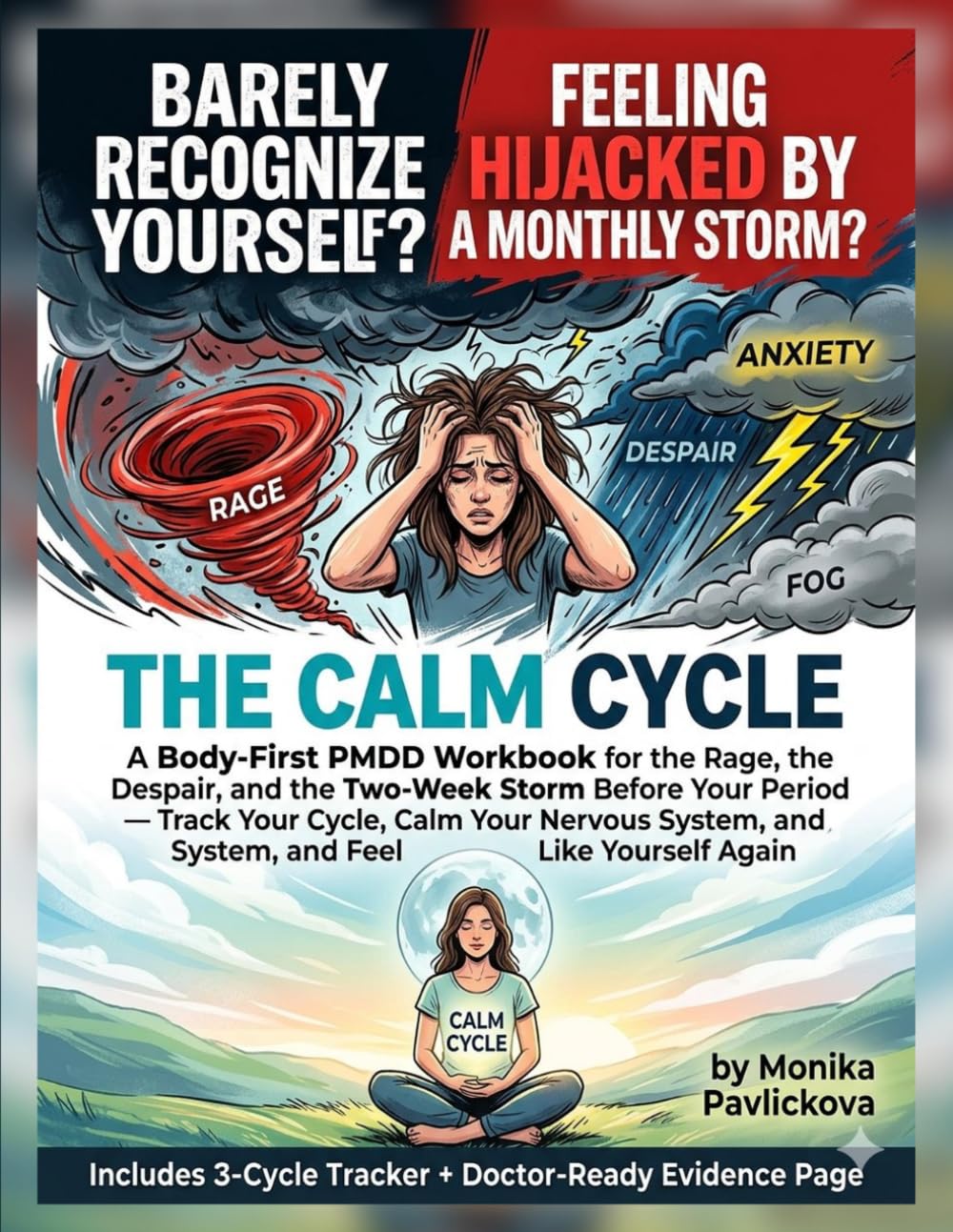 The Calm Cycle: A Body-First PMDD Workbook for the Rage, the Despair, and the Two-Week Storm Before Your Period — Track Your Cycle, Calm Your Nervous System, and Feel Like Yourself Again