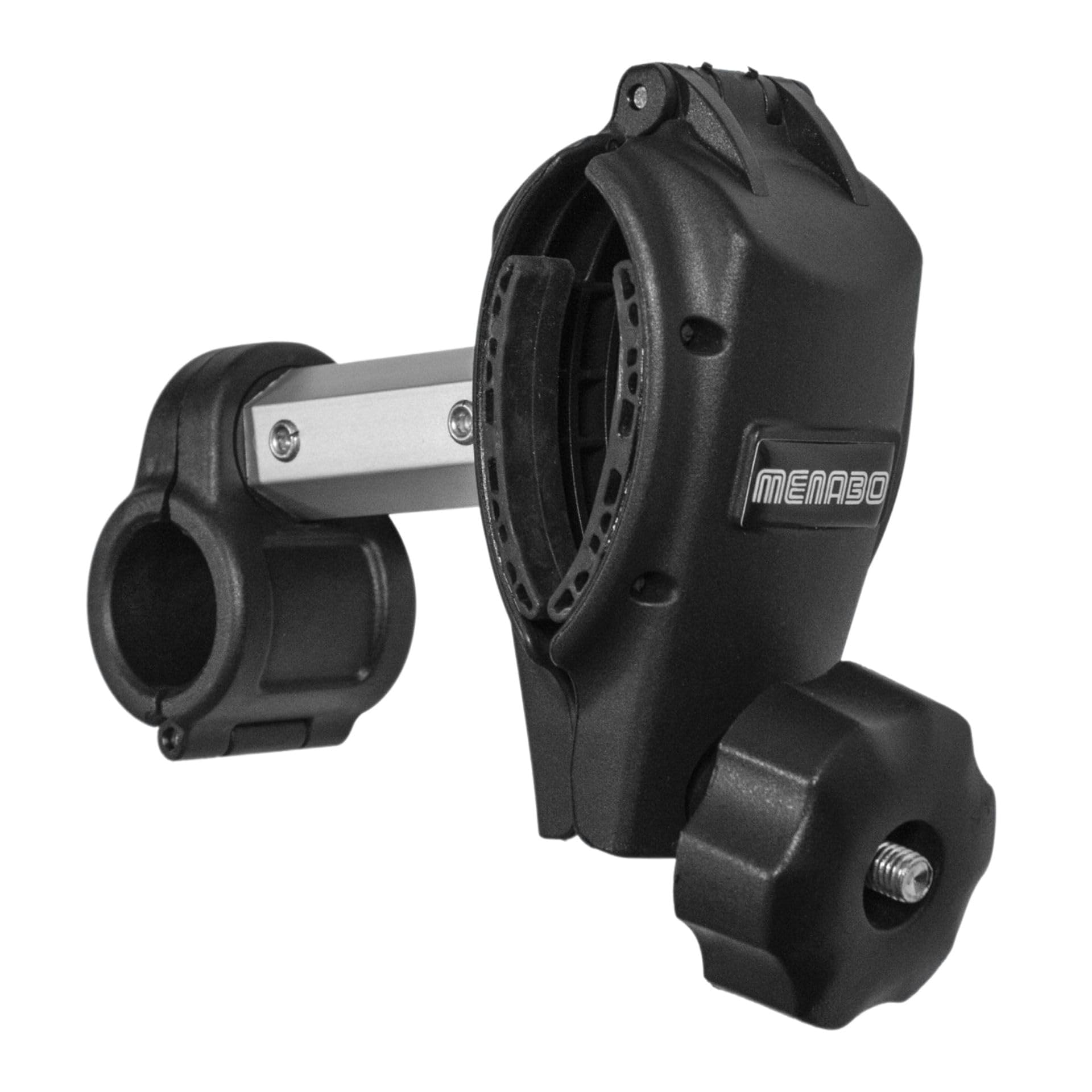 MENABO Support de Cadre Universel pour Porte-vélos - Court 17 cm - Support de Rechange pour Porte-vélo - Support de Cadre de vélo pour diamètre de Cadre de 3 à 7 cm - pour Tube en U de 3 cm de