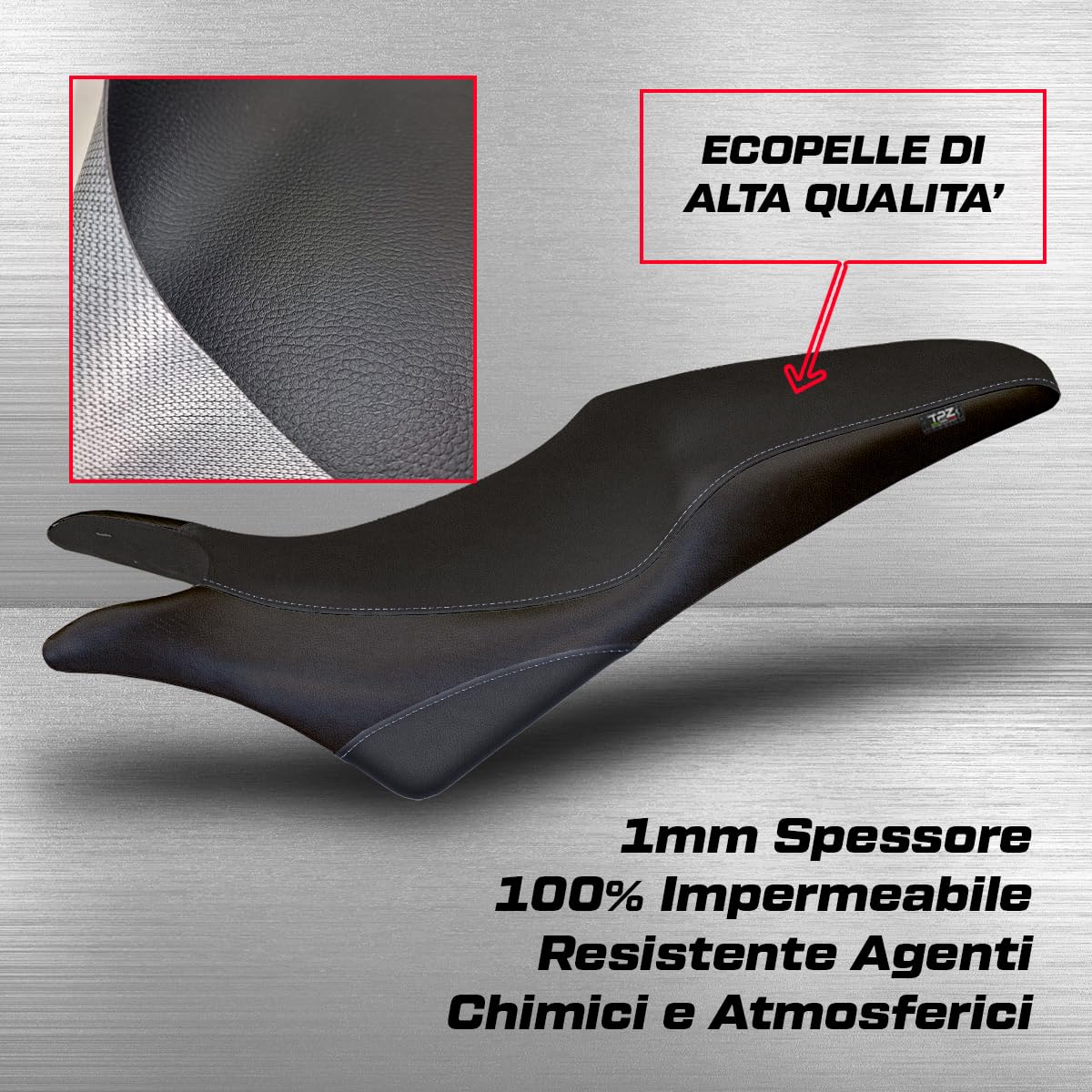 Rivestimento Sella Compatibile Con Hornet 600 2007-2013 – Ecopelle di Alta Qualità