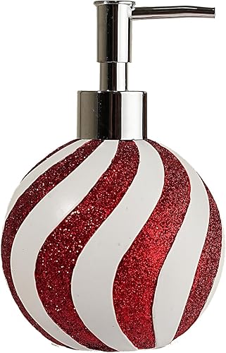 Dispensador de jabón navideño para baño, dispensador de jabón líquido de manos para cocina, 12 onzas