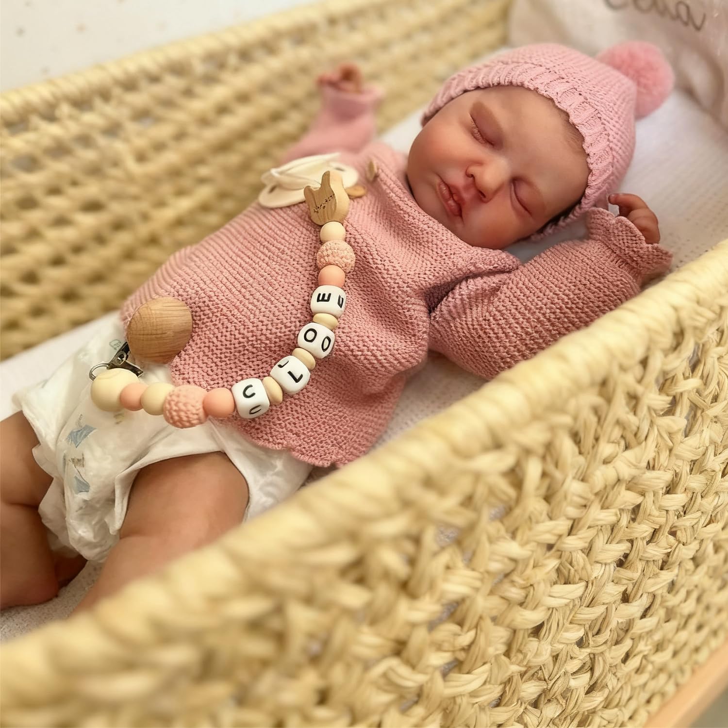 Anano Reborn Baby Dolls Silicone Full Body 20 Inch Realistic Baby Doll Girl, Full Silicone Babys Doll