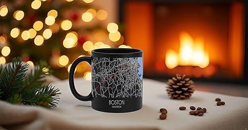 Miniatura 164 de TJ Originals Marine Corps Trail - Taza de café de cerámica de 11 onzas, regalos motivacionales para hombres, recuerdo de camino de maratón, regalo