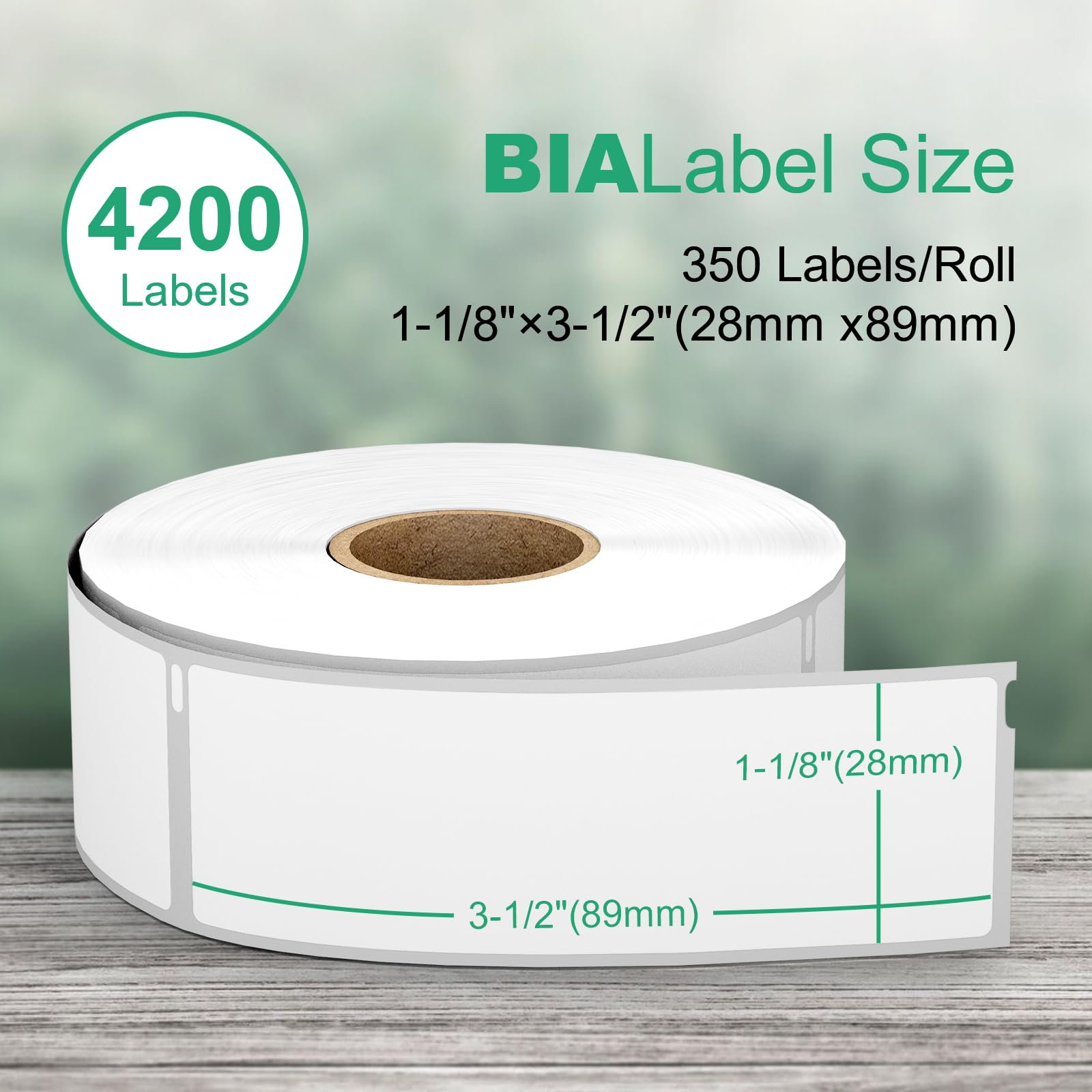 12 rotoli di etichette termiche di ricambio per Dymo 30252, multiuso, per codici a barre e spedizioni, compatibili con etichettatrici Dymo, non adatte a 5XL e 550
