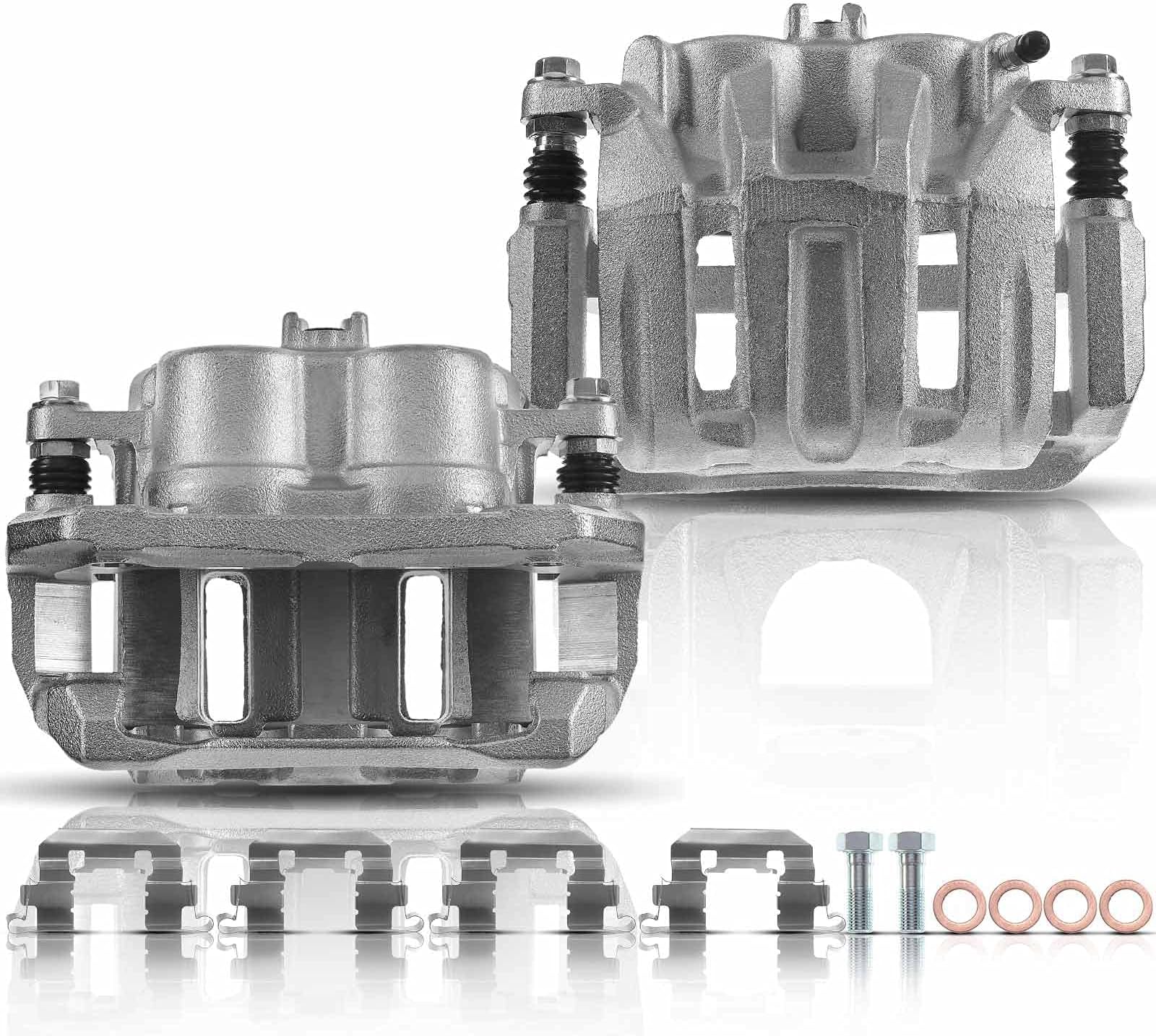 Detroit Axle Rear Left Right Brake Calipers w/Bracket