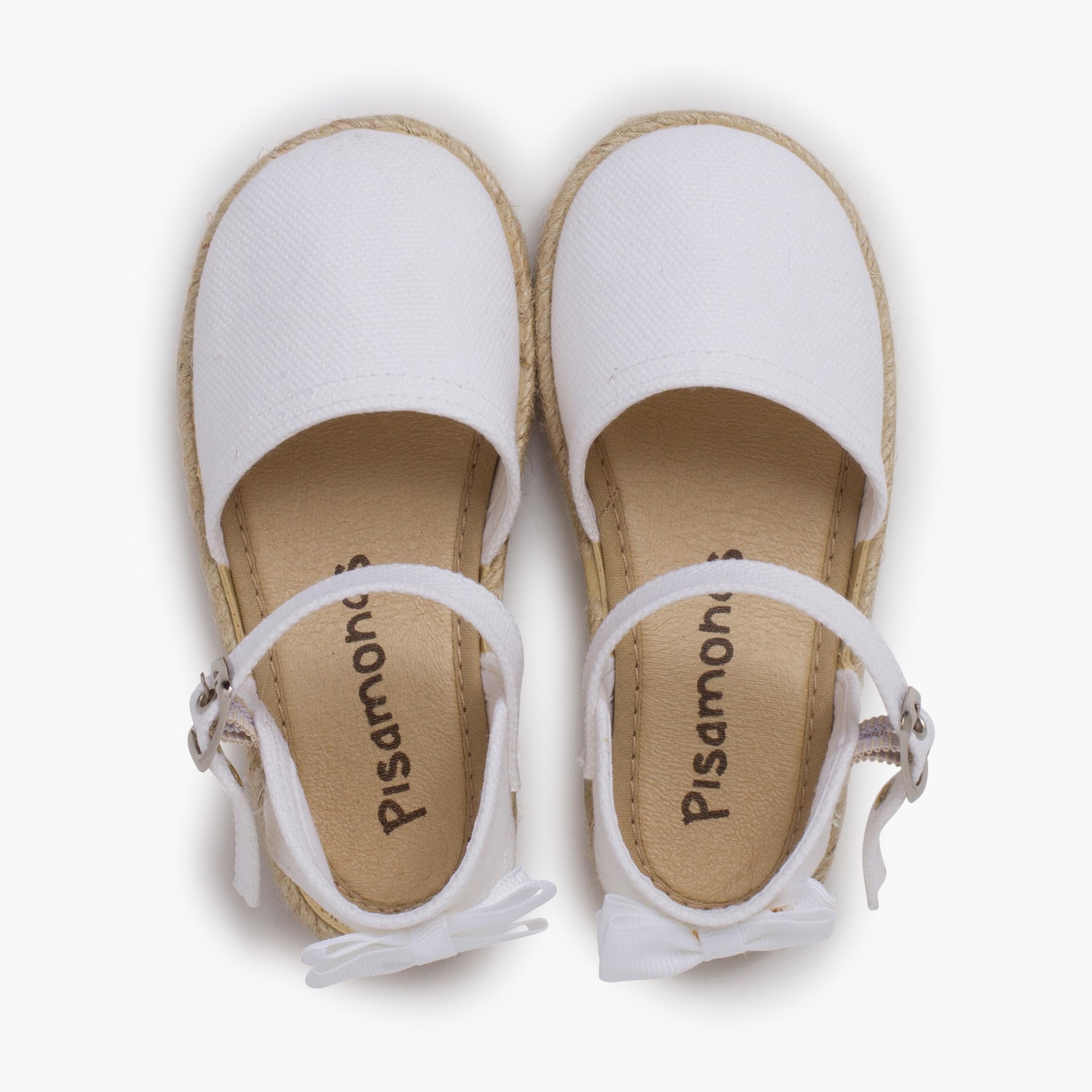 Espadrilles cérémonie nœud arrière en Gros-Grain