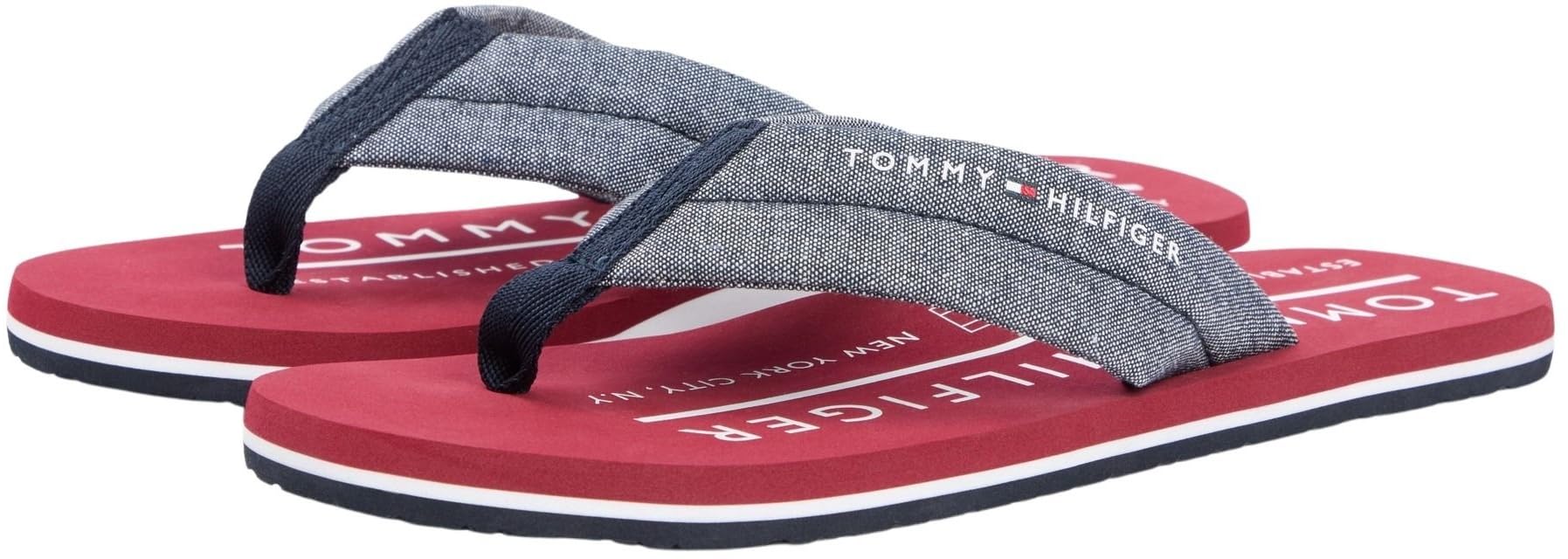 Tommy Hilfiger Chambray Beach Sandal Chanclas Hombre