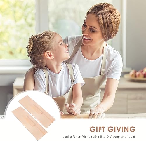 Miniatura 7 de Healifty 2 moldes para pan de jabón, cubiertas de tapa de caja de madera, rectangulares sin terminar, moldes de velas para moldes, tapas para moldes