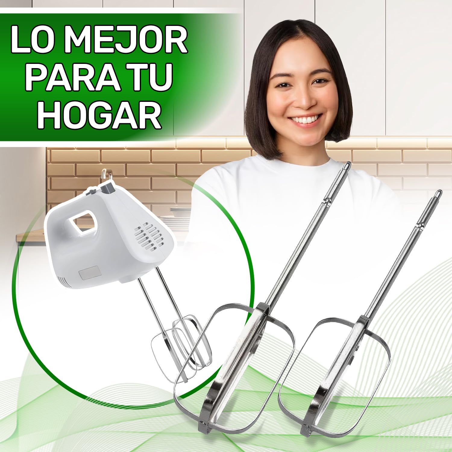 ONIX TECH 2 Piezas Varillas para Batidora de Mano con Código Original KW717421 para Kenwood - Garantía de 5 Años