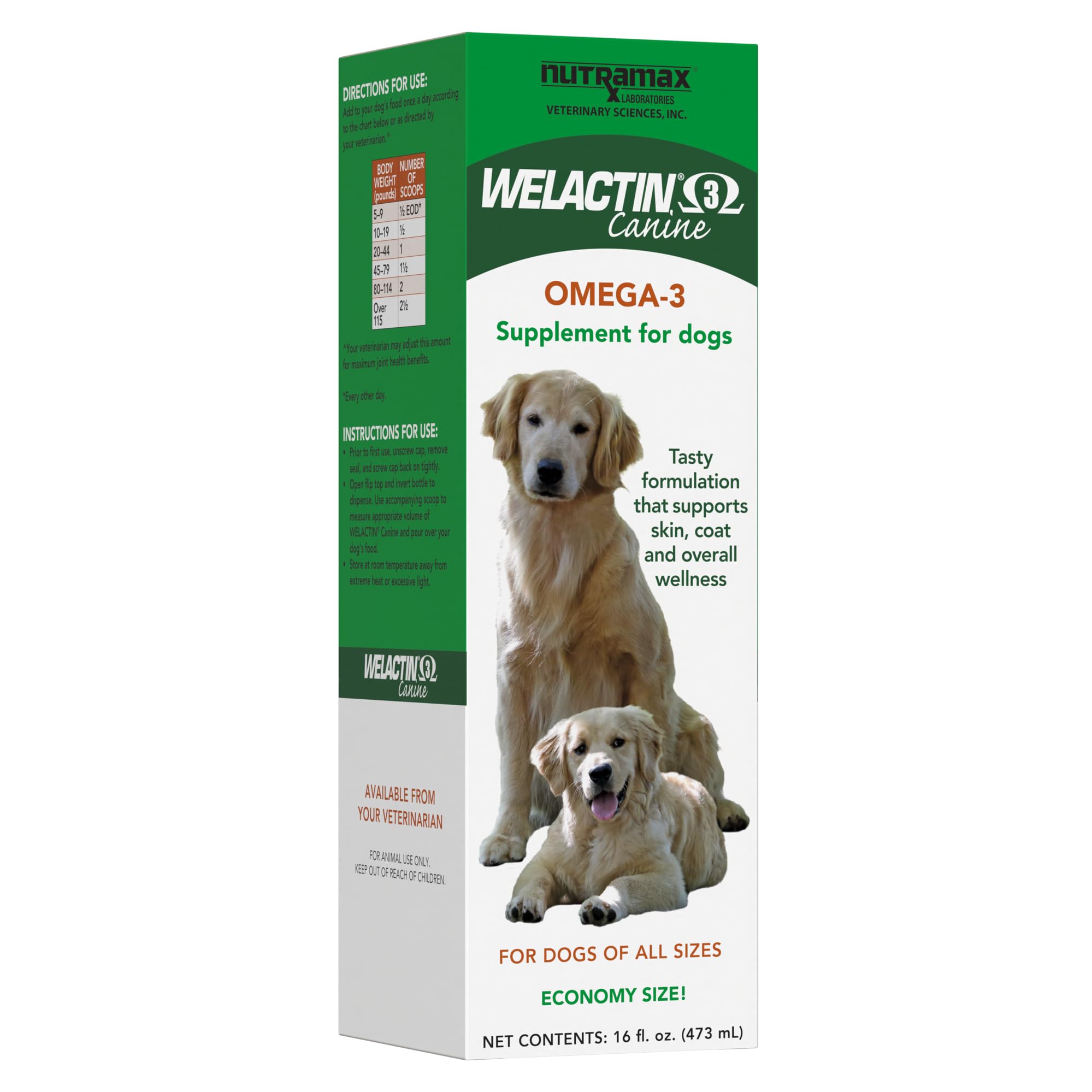 Welactin liquid for dogs on sale