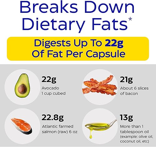 Miniatura 4 de Enzymedica Lypo Gold cantidades concentradas de enzima lipasa para digestión de alimentos grasos 120 cápsulas 120 porciones FFP