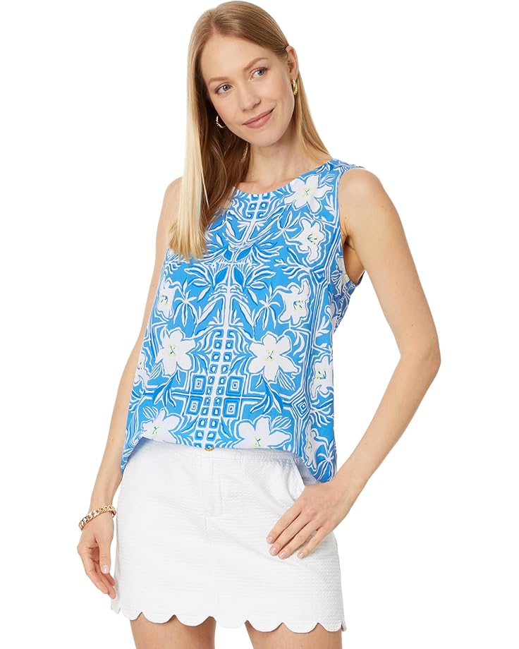 Lilly Pulitzer Iona Sleeveless Top - Main View