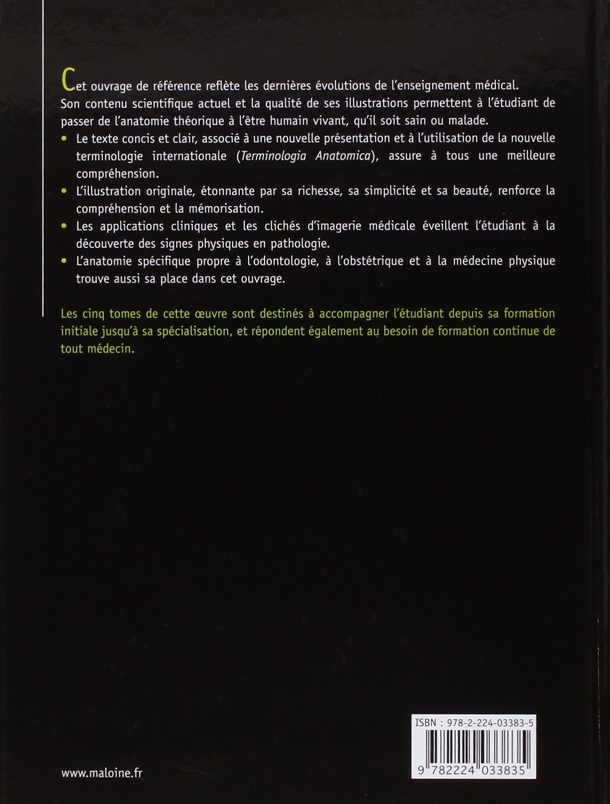 Anatomie clinique t4, 3e ed.: ORGANES URINAIRES ET GENITAUX ? PELVIS ? COUPES DU TRONC
