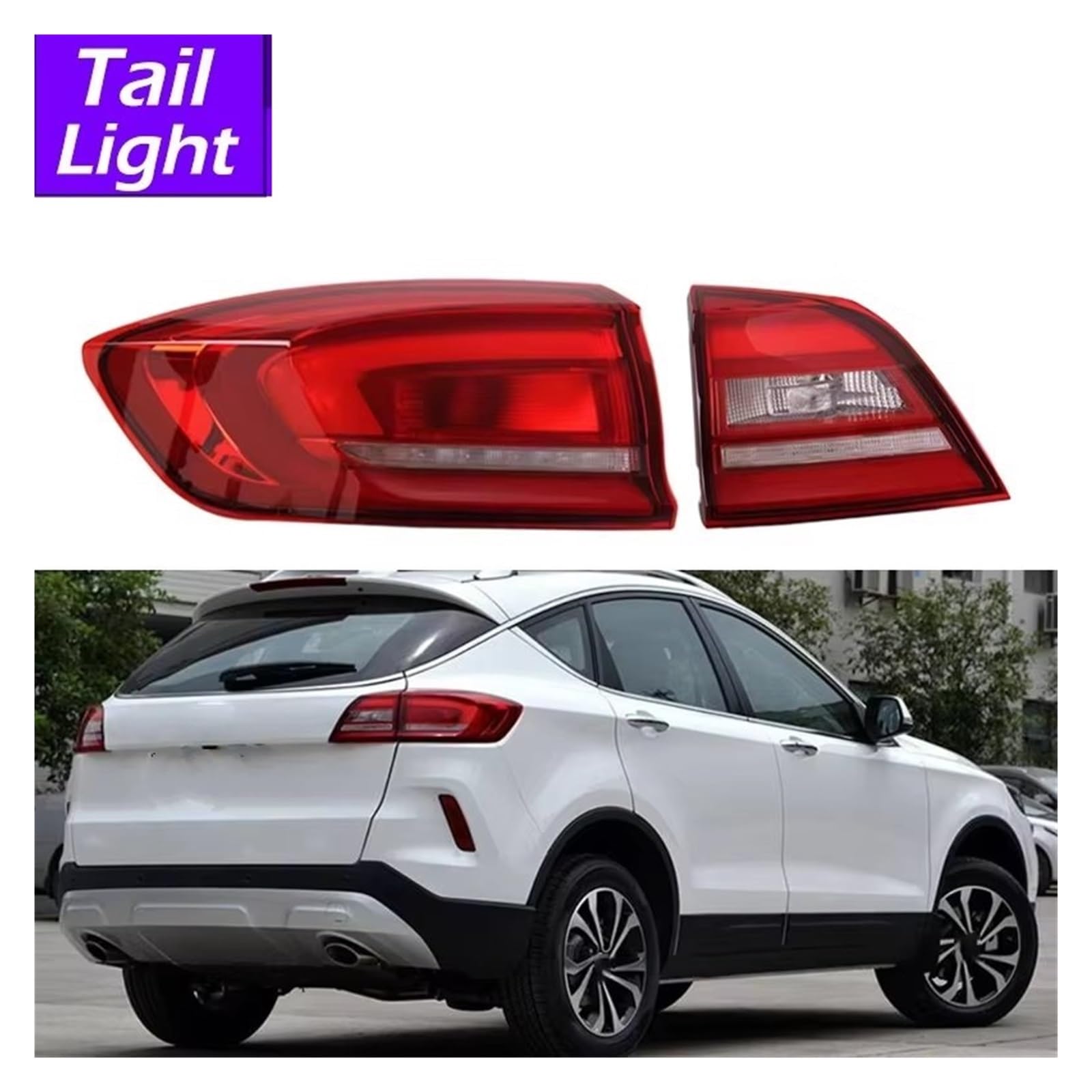 Coche Pilotos Traseros para FAW para Bestturn Luz Trasera Freno