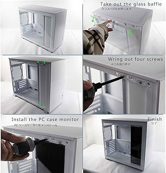 ケース入り細長液晶ディスプレイ 480x1920 Amazon.co.jp: VSDISPLAY D41対応 PCケースモニター 12.6インチ