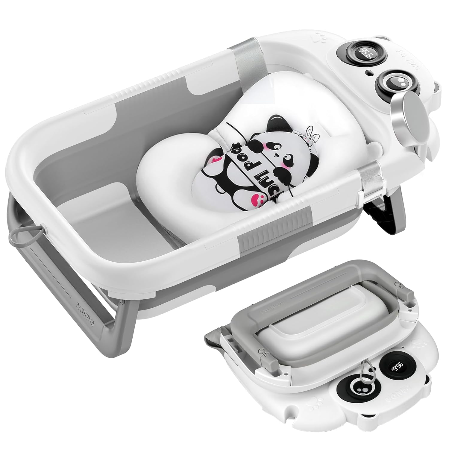 Ultimate Comfort: The Foldable Baby Bathtub That Grows with Your Child