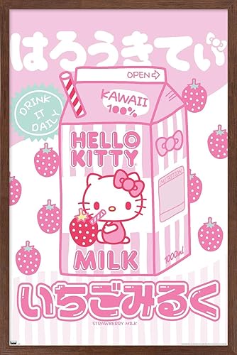 Trends International Hello Kitty and Friends - Kawaii Milk Wall Poster