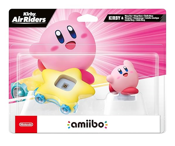 Amiibo - Kirby Air Riders - Kirby + Warp Star