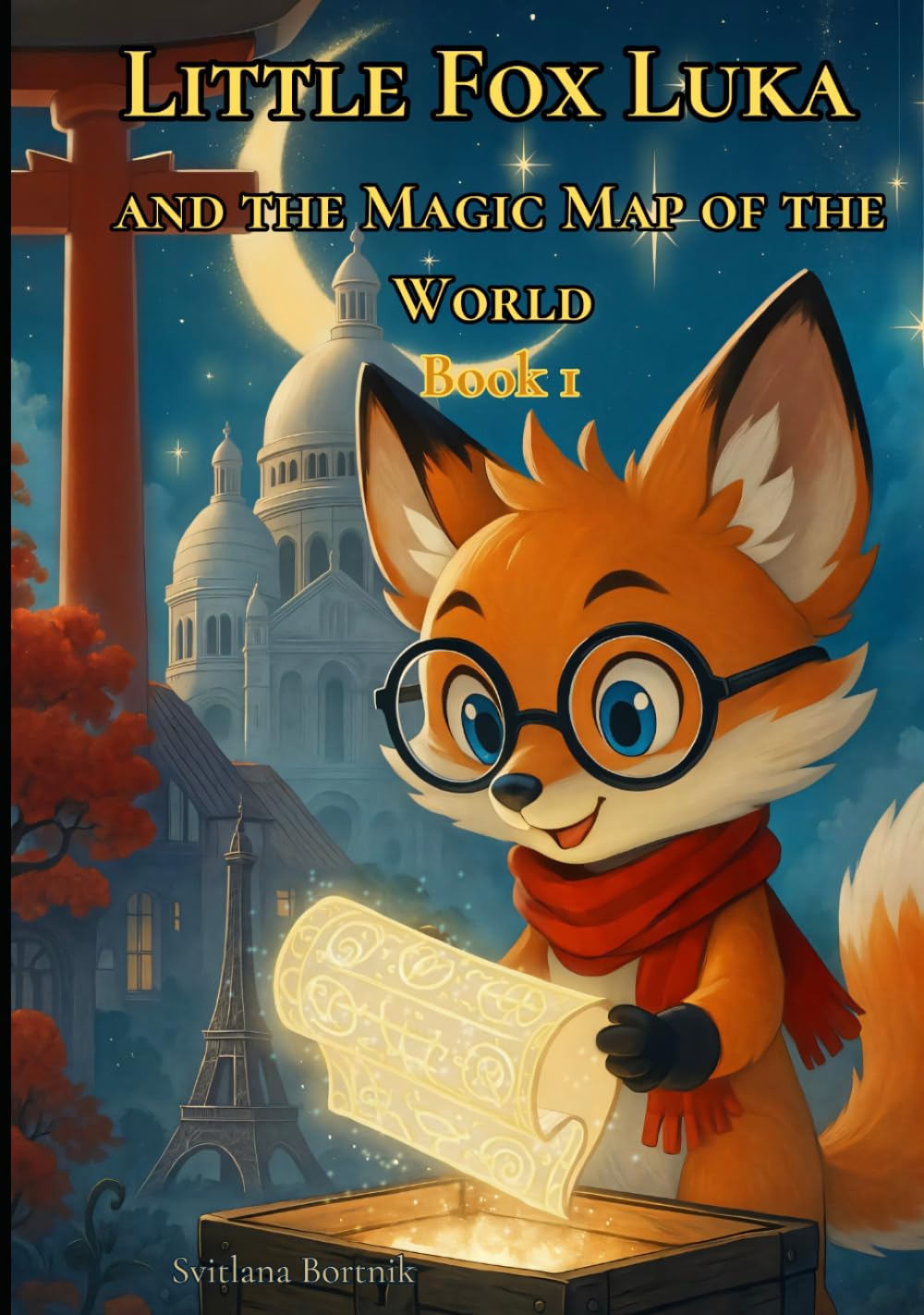 Little Fox Luka and the Magic Map of the World. Book 1